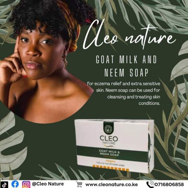 Cleo Goat Milk & Neem Soap