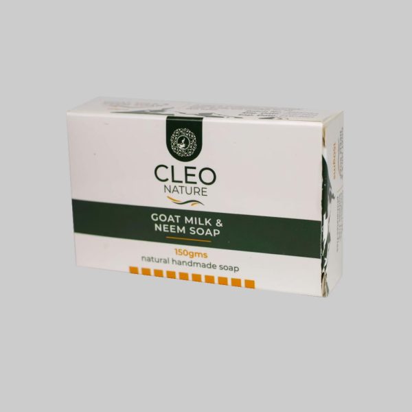 Cleo Nature Goat Milk & Neem Soap Image 1