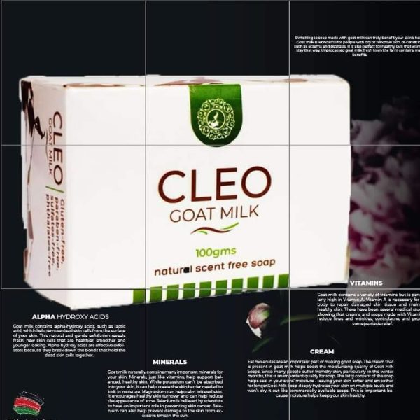 Cleo Nature Goat Milk Soap Image 2