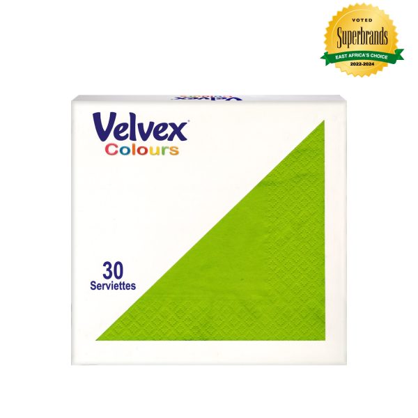 Velvex Deep Coloured Serviettes 33cm - Image 2