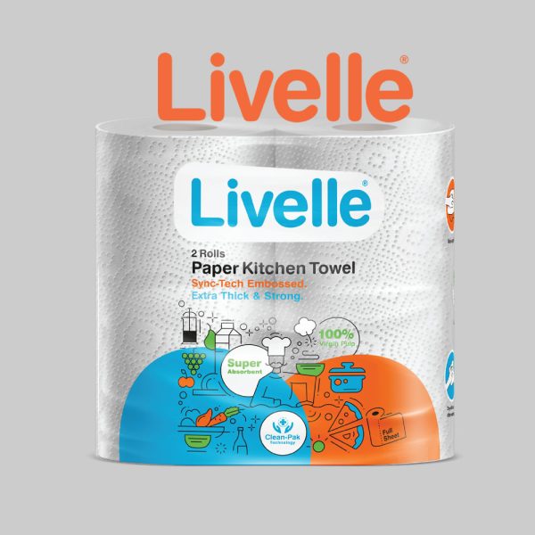 Livelle White Twins KITCHEN TOWELS