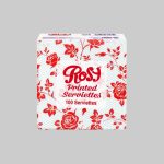 Rosy Serviettes Printed and Smart