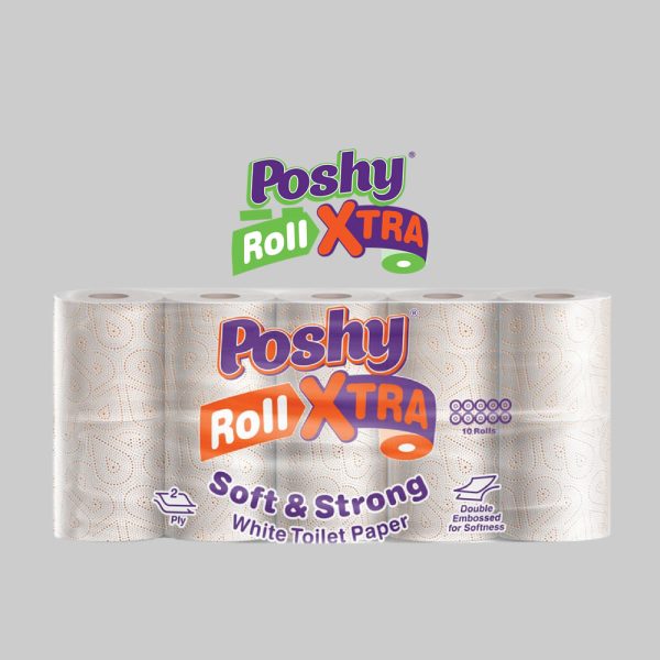 Poshy Roll Xtra 10 Pack Unwrapped Colored