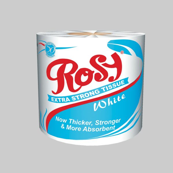 Rosy Toilet Tissue White