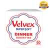 Velvex White Serviettes - Image 3