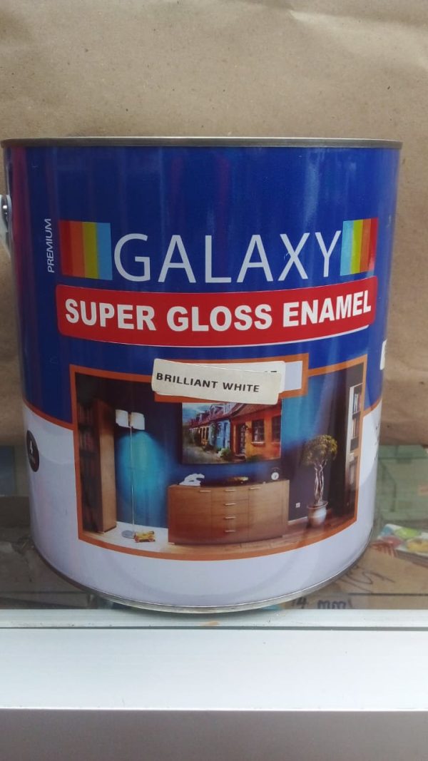 Super Gloss Enamel Brilliant White 4 Ltrs