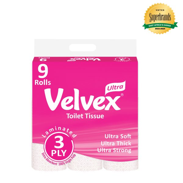 Velvex 3ply Toilet Tissue - Image 3