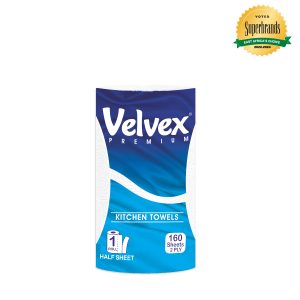 Velvex White premium KT Single Roll