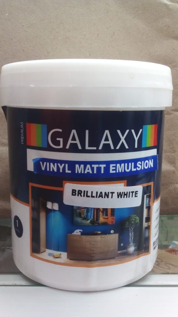 Vinyl Matt Emulsion Brilliant White 1 Ltr