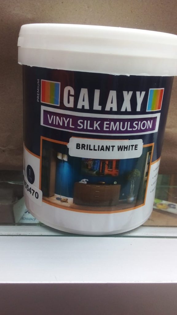 Vinyl Silk Emulsion BRILLIANT White 1Ltr PRICEKATA