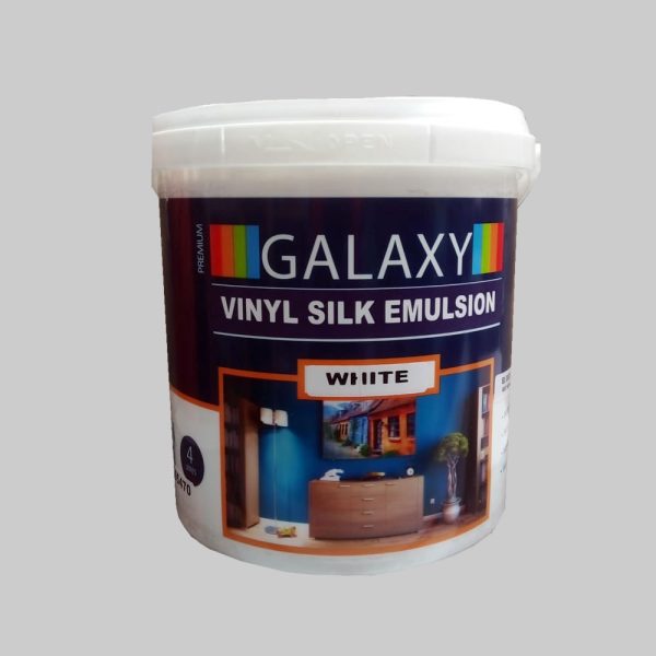 Vinyl Silk Emulsion WHITE 4Ltrs